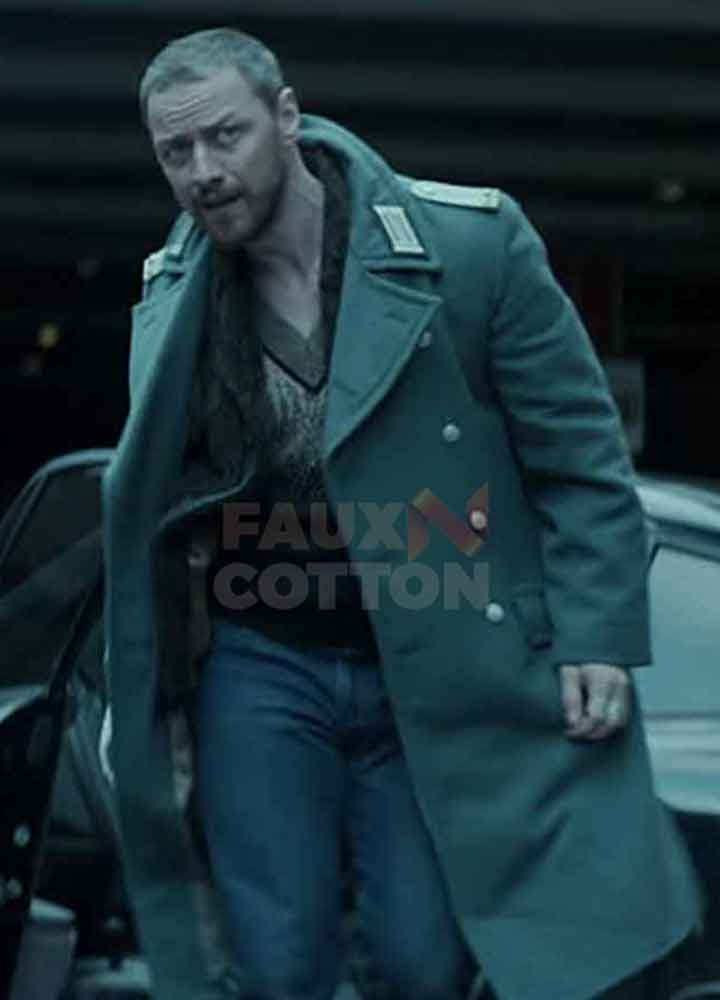 Atomic Blonde James McAvoy Green Coat